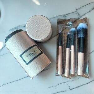 Gucci Beauty Mini Makeup Brush Set NEW GWP